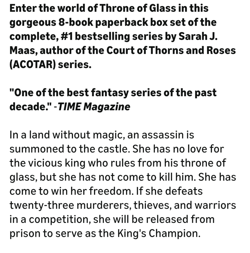 Throne of Glass Book Set by Sarah J. Maas - Picture 8 of 9